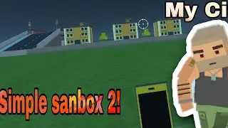 Строю свой город!| в игре Simple sanbox 2.