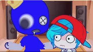 FNF Mod Characters React VS Rainbow Friends animation's ( All series )