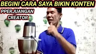 beginilah cara saya latihan bikin  konten untuk  mengembangkan channel