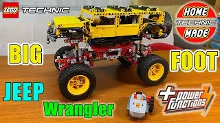 LEGO Technic Jeep Wrangler BIG FOOT Power Functions / ЛЕГО Техник Jeep Wrangler БОЛЬШИЕ КОЛЕСА