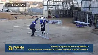 Сборка опорной системы 