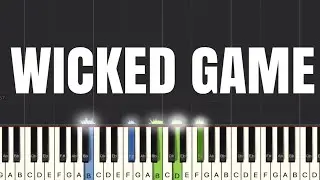 Chris Isaak - Wicked Game Piano Tutorial | Medium