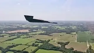 Pilot Chases B-2 Bomber Mid-Flight