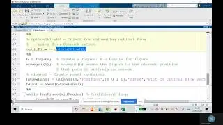 Estimate Optical Flow Using Horn-Schunck Method. IP credit description.