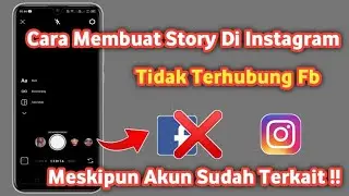 Cara agar Story instagram Tidak terhubung dengan facebook 2023