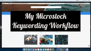 My Keywording and Description Workflow for Microstock Images 
