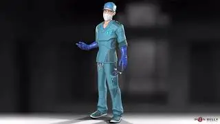 Character modeling turntable