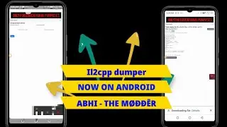 Dumping [file name ]cpp.so in android / il2cpp dumper in android 🙂 || ABHI - THE MODDER ||