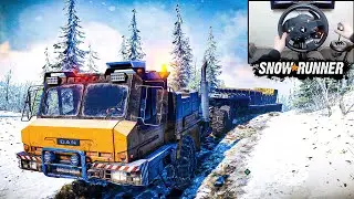 SnowRunner | DAN 96320 | Steering Wheel + Shifter | Off-Road GamePlay