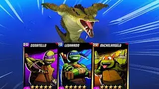 TMNT Legends PVP 902 - Leonardo Nick| Mikey Nick | Donatello Nick | Leatherhead