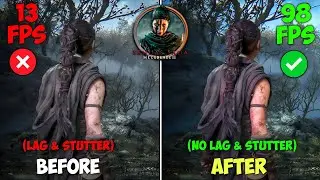 🔧 Senua's Saga Hellblade 2: Ultimate FPS BOOST for Low End PCs! (Potato MOD) 🚀