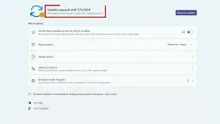 Cómo pausar las actualizaciones de Windows en Windows 11