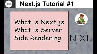 What is Next js What is Server-Side Rendering