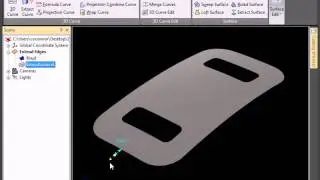 How to Extend a surface from multple edges in IRONCAD