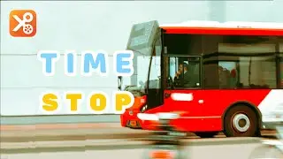 How to make time stop effect in YouCut | Freeze Effect |