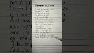 conor maynard someone you loved lyrics #conormaynard #someoneyouloved #lyrics