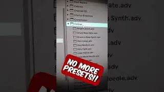 No More Presets In Ableton Live 11 Or Anywhere!