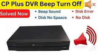 how to turn off beep sound on cp plus dvr | how to disable beep sound
