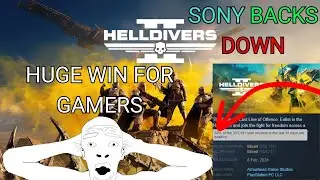 Helldivers 2 Sony ADMITS Defeat | GAMERS Just Changed Industry FOREVER