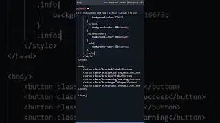 How to create buttons like bootstrap using CSS 