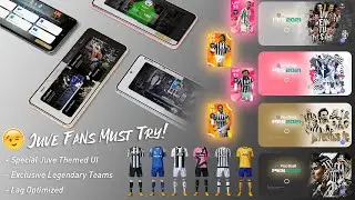 😍 [v5.5.0] 'Forza Juve' Platinum OBB Patch 📲 PES 2021 Mobile ✨ Licensed & Exclusive Legendary Teams