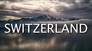 Switzerland in the Winter (DJI Air 2S Winter Drone Shots) | 2024