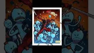 Рик и Морти. Фанкомикс 117. Дэдпул. Deadpool
