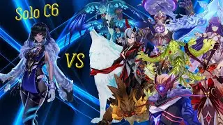 Solo C6 Yelan VS every Weekly Boss (no food/healing)