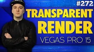 Vegas Pro 15: How To Render Videos With No/Transparent Background - Tutorial 