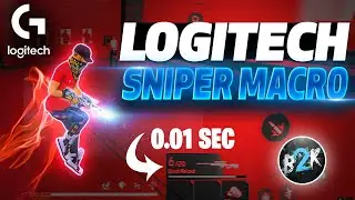 Logitech Best Sniper Macro For Free Fire  ⚙️⚙️ Logitech mouse secret settings