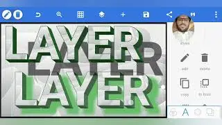 Easy Layered Text Effects in PixelLab – Beginner Tutorial