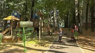 На детской площадке на улице Железнодорожной установят ограждения