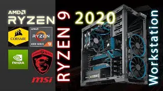 Ryzen 9 3900x Workstation Review