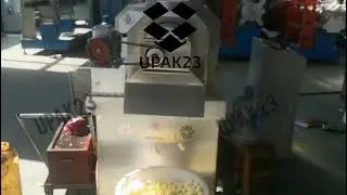 Экструдер пищевой для производства объемных взрывных снеков (кукуруз палочек/подушечек/сухзавтраков)