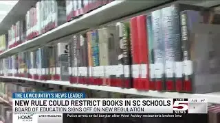 VIDEO: Rule to give state board control over books in SC schools now in effect