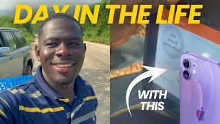 A Real Day in The Life of an MIS PERSONNEL in Ghana | Field Trip with The iPhone 12 Mini