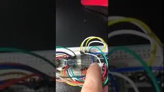 Raspberry Pi with a LED matrix board
