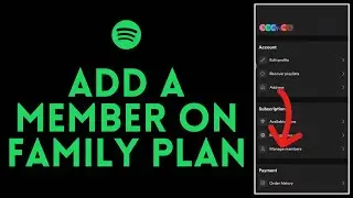 How to Add Member on Family Plan on Spotify 2024 (EASY!) | Spotify Add on Family Plan