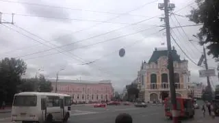 Гонки в центре Нижнего Новгорода