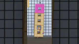 #shorts | Meet Numberblock Twenty-eight! | Counting for Kids | Maths Cartoons | @Numberblocks