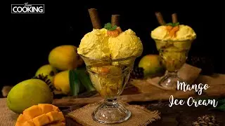 Mango Ice Cream | Homemade Mango Ice Cream | Delicious Mango Ice Cream at Home @HomeCookingShow