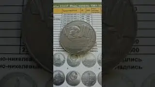 Самая большая юбилейная монета Советского Союза!