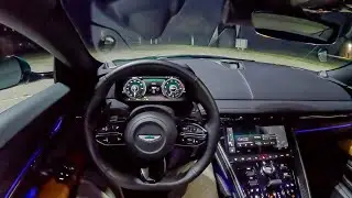 2024 Aston Martin DB12 - POV Night Drive (Binaural Audio)