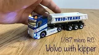1:87 micro RC - Herpa / Volvo with kipper