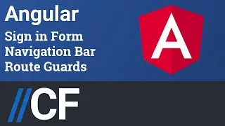 Angular - Login Page - Template Driven Forms - Hiding Navigation Bar - Routing - Paths Auth Guards