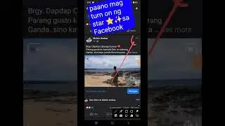 paano mag turn on ng star ⭐✨ sa Facebook