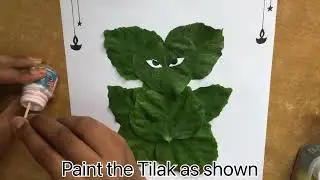 Ganesha Making With Leaves 🍃 Full Video #ganeshchaturthi |Cooks nd Craftz