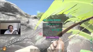 ARK Survival Evolved - The Trike made me fly....