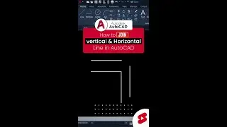 A quick way to join Horizontal and vertical line in AutoCAD 