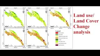 Landuse/Land cover change analysis using Landsat Data